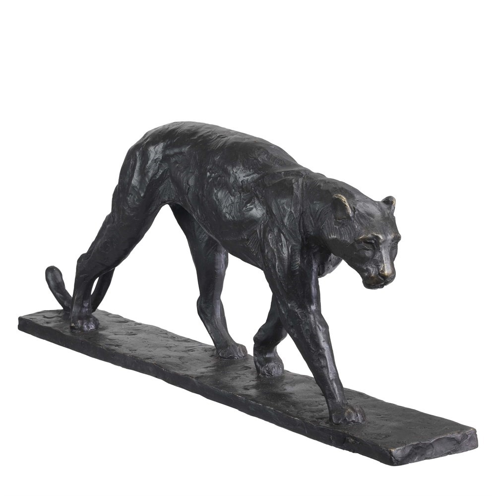 Bronze statue Leopard