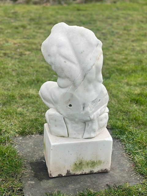 Handcarved marble sculpture